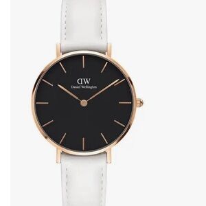 Daniel Wellington Women’s Petite Bondi Black Watch in Rose Gold